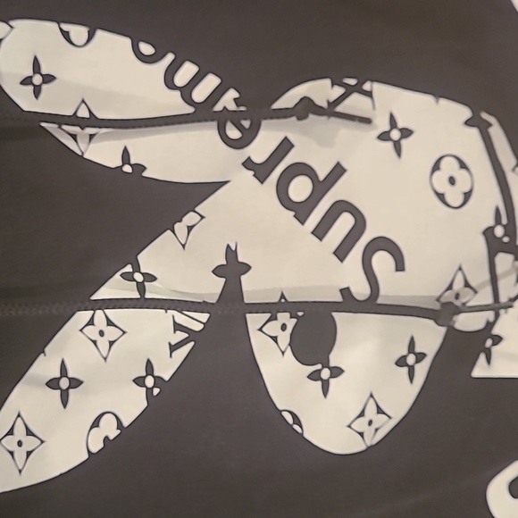 Jerzees supreme lv print playboy unisex size small sweatshirt - Picture 2 of 3